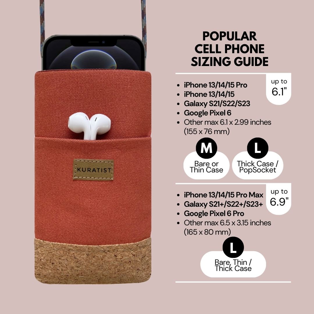 Everyday Phone Bag 2-Pack, Orange Mix
